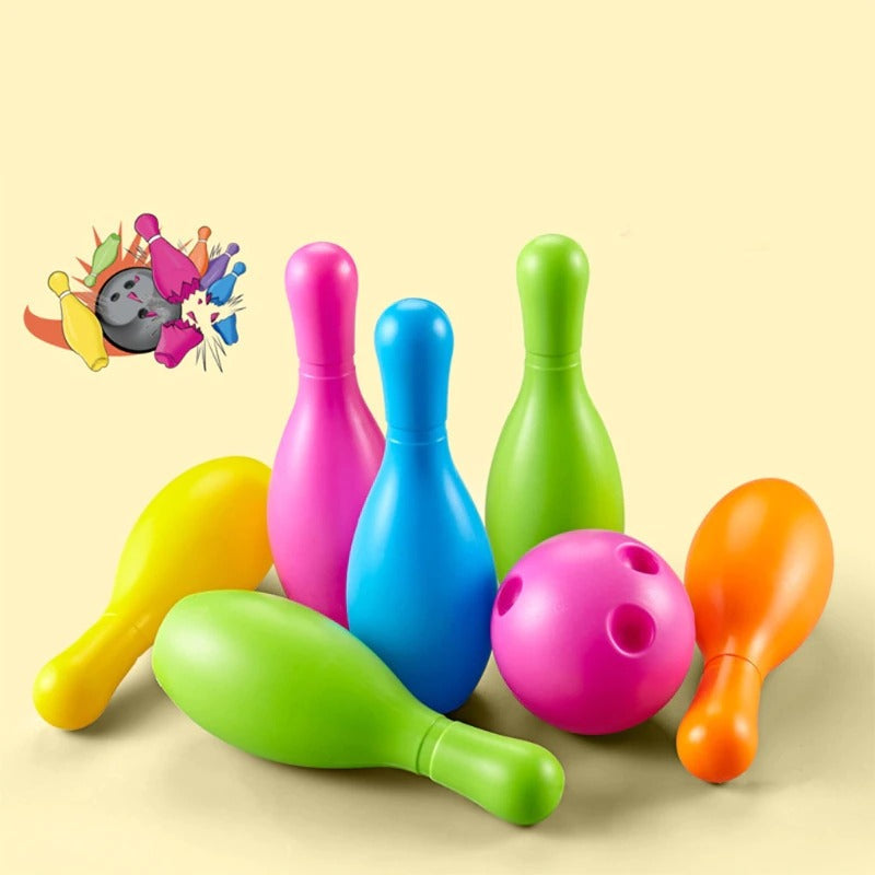 Buntes Bowling-Abenteuer – Das Farbenfrohe Spielset für Kinder