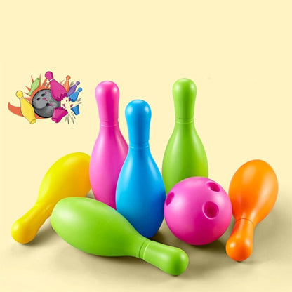 Buntes Bowling-Abenteuer – Das Farbenfrohe Spielset für Kinder