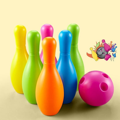 Buntes Bowling-Abenteuer – Das Farbenfrohe Spielset für Kinder