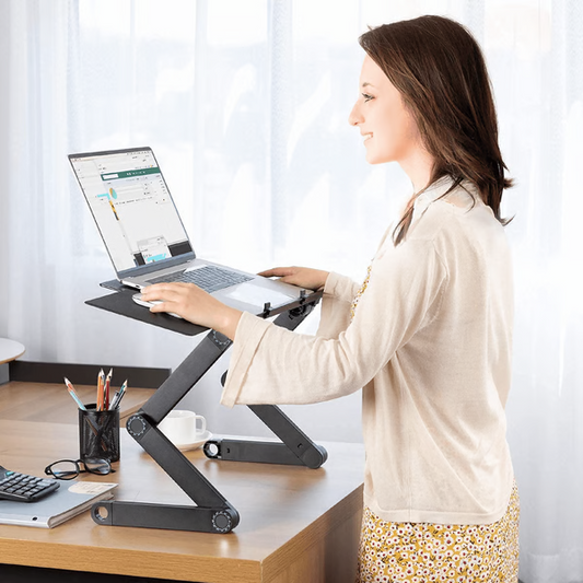 Ergonomischer verstellbarer Laptopständer – Leicht und multifunktional