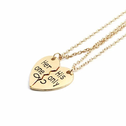 Goldene Herzverbundenheit Halskette – Für ewige Liebe am Valentinstag