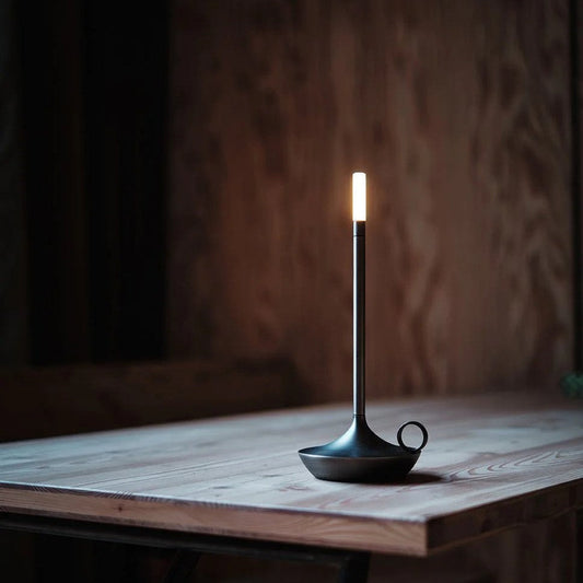 LumaGlow Dimmbares LED-Kerzenlicht – Elegant & Kabellos mit Langer Batterielaufzeit