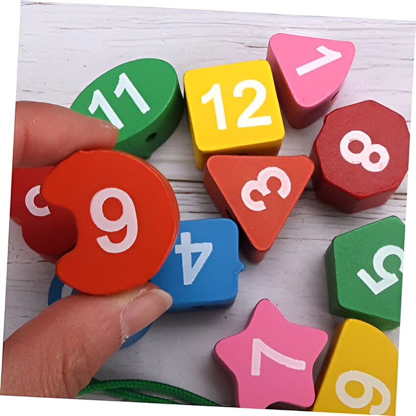 TijdLeraar – Holz Uhr für Lehrreichen Spielspaß