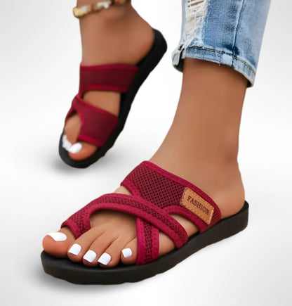 Corvella Orthopädische Sandalen – Atmungsaktives Mesh & Fußunterstützung