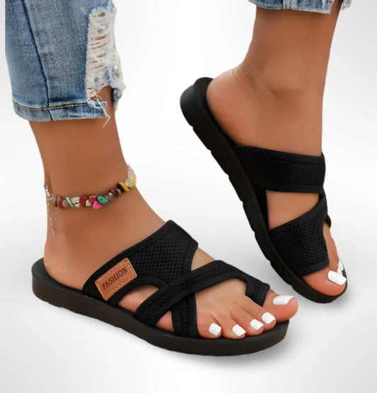 Corvella Orthopädische Sandalen – Atmungsaktives Mesh & Fußunterstützung