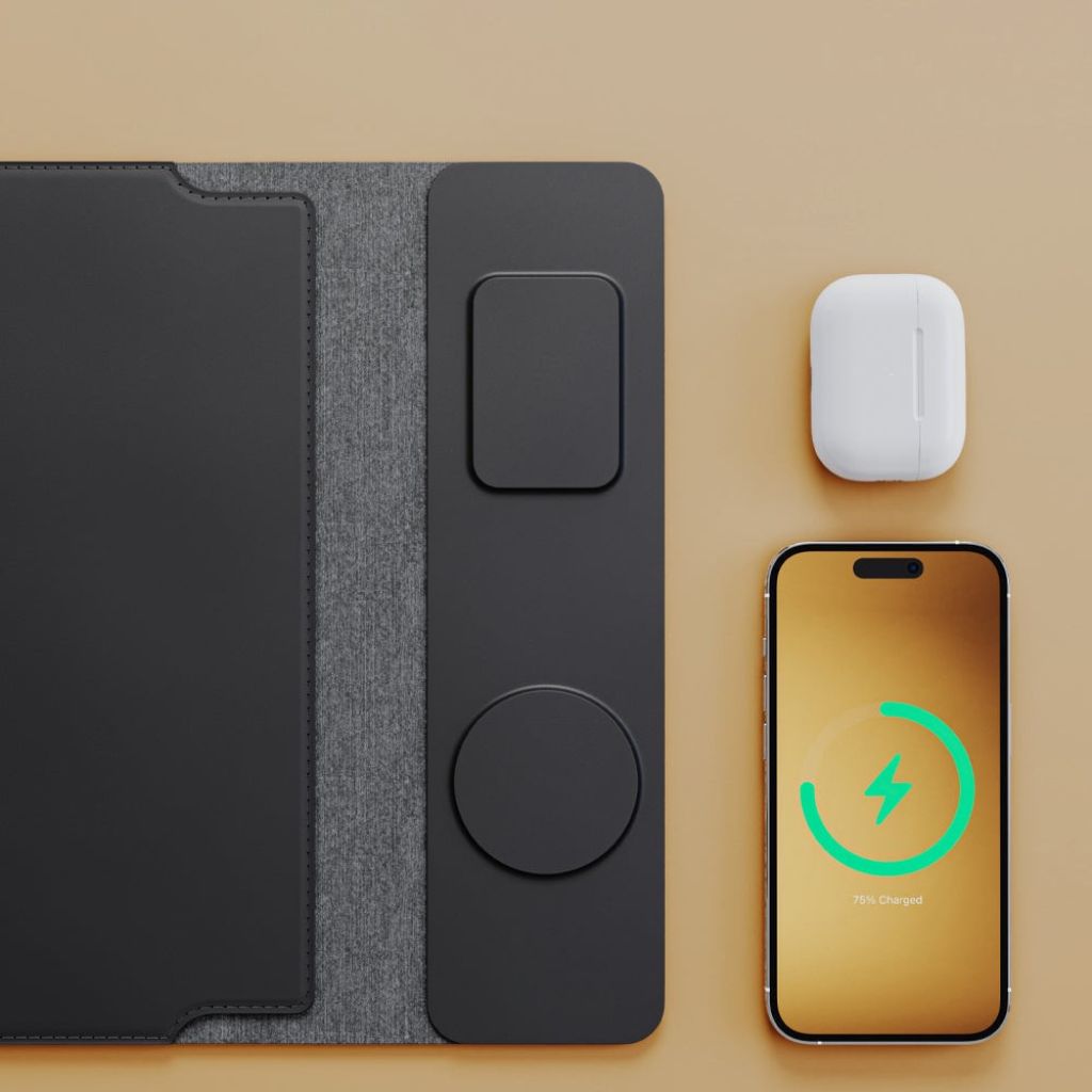 PowerDesk Sleeve – Schlanke Laptop-Hüllen mit Drahtloser Ladefunktion