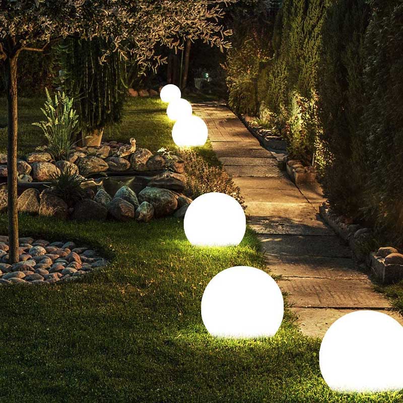 Outdoor-LED-Kugelleuchten für Garten und Terrasse