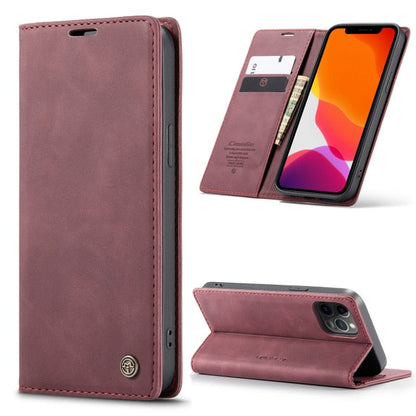 iPhone Leder Flipcase – Magnetisch & Funktional
