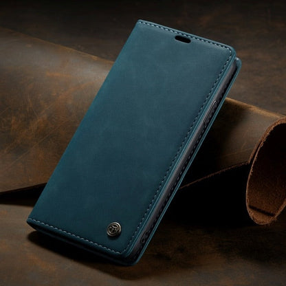 iPhone Leder Flipcase – Magnetisch & Funktional