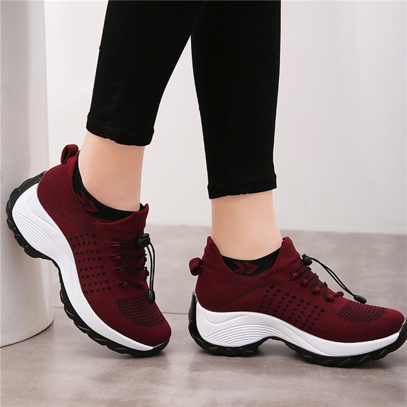 Orthopädische Damen-Laufschuhe mit Extra-Komfort