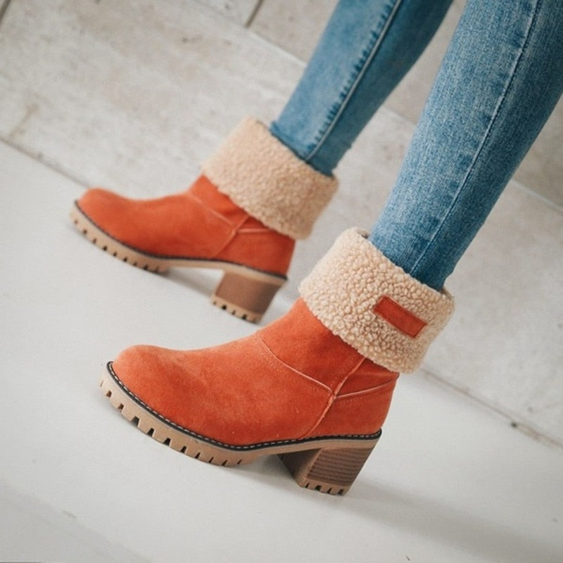 Winter Luxus Damenstiefel – Wärme und Stil für kalte Tage