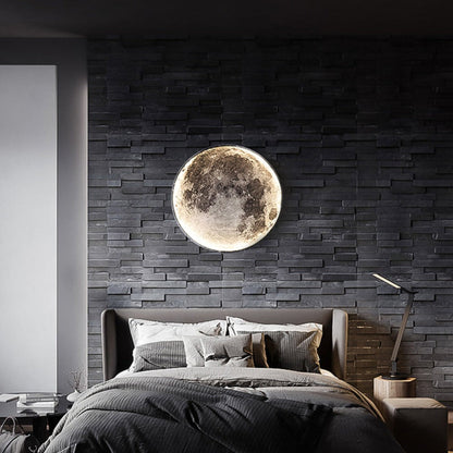 Luna 3D Deckenlampe – Magische Atmosphäre und warmes Licht