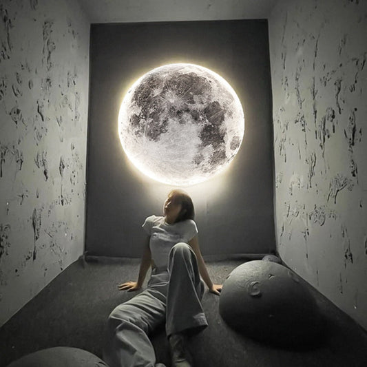 Luna 3D Deckenlampe – Magische Atmosphäre und warmes Licht