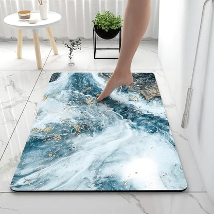 Luxuriöse Badezimmermatte – Rutschfest und wasserabsorbierend