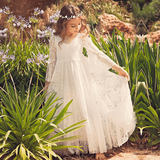 Sofia Kommunion Kleid – Bohemian und Zeitlos