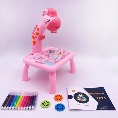 Kreativer Projektions-Tisch für Kinder