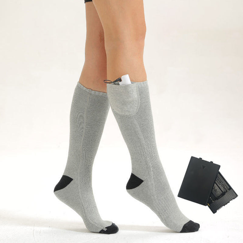 ThermoGlow Aufladbare Heizsocken – Warm und Bequem