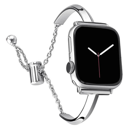 Slim Link Band – Luxuriöses Edelstahl-Armband für die Apple Watch für Damen