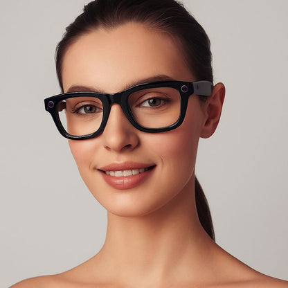 VisionX Smartglasses – Smarte Brille mit Kamera und Audio im stilvollen Design