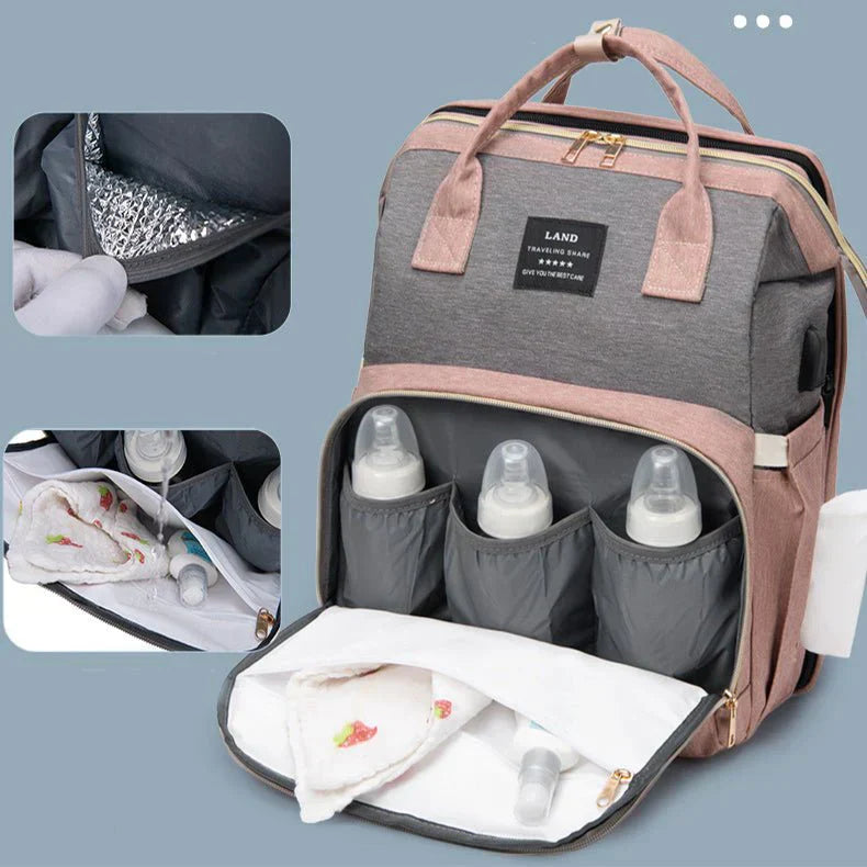 Multifunktionale Wickeltasche – Alles-in-einem Lösung für unterwegs
