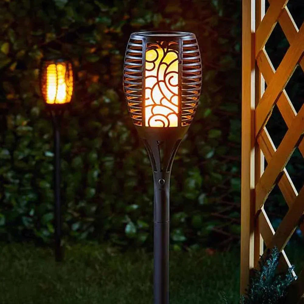 Solara Gartenfackeln mit Solarenergie – Magisches Flammenlicht für draußen