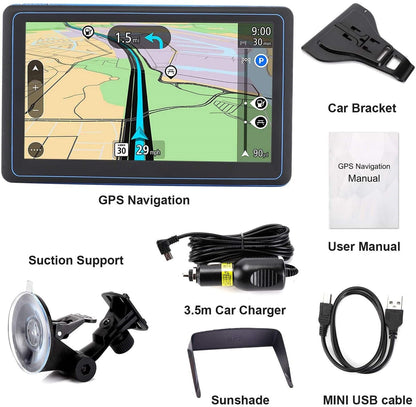 7 Zoll GPS-Navigationssystem – Zuverlässige Routenführung für Auto und Lkw