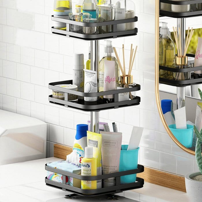 KitchenSpin Pro – 360° drehbares Aufbewahrungsregal