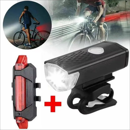 VoltBeam USB Fahrradlicht Set – Sicherheit und Komfort mit wiederaufladbaren Batterien