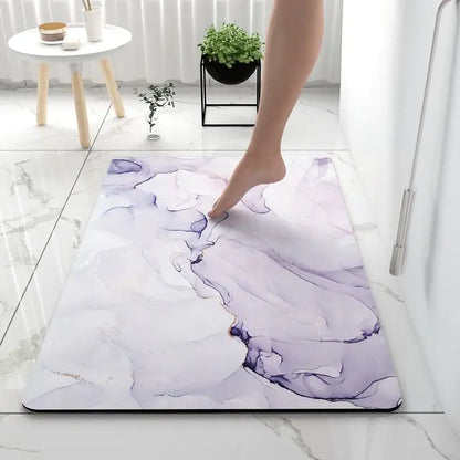 Luxuriöse Badezimmermatte – Rutschfest und wasserabsorbierend
