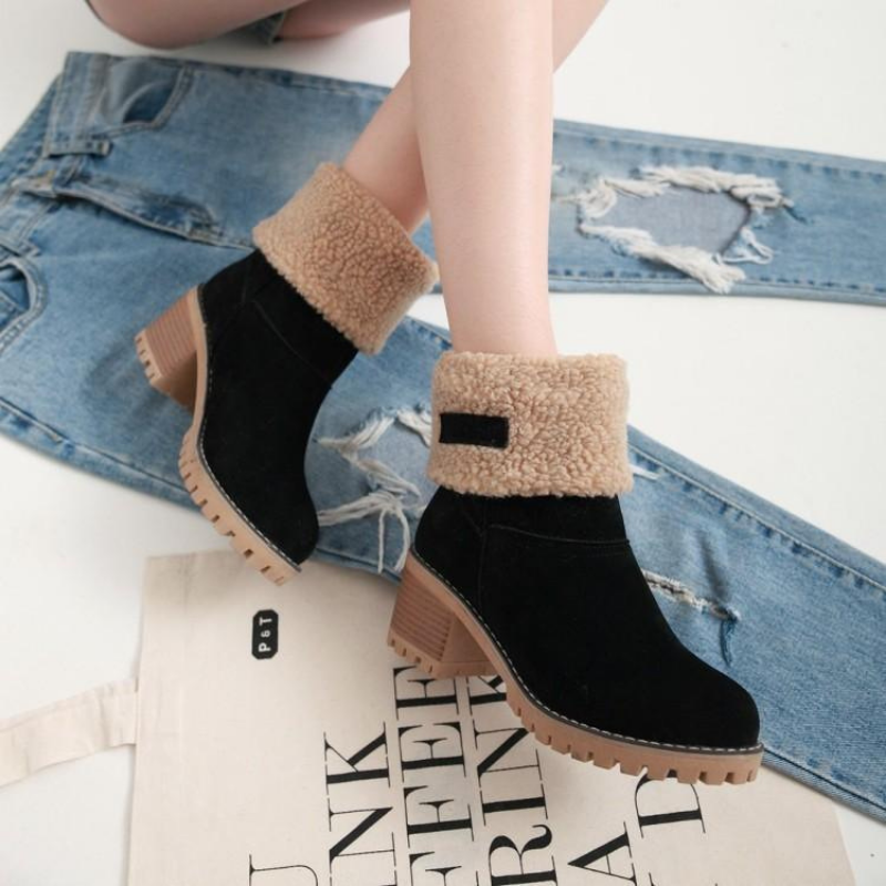 Winter Luxus Damenstiefel – Wärme und Stil für kalte Tage