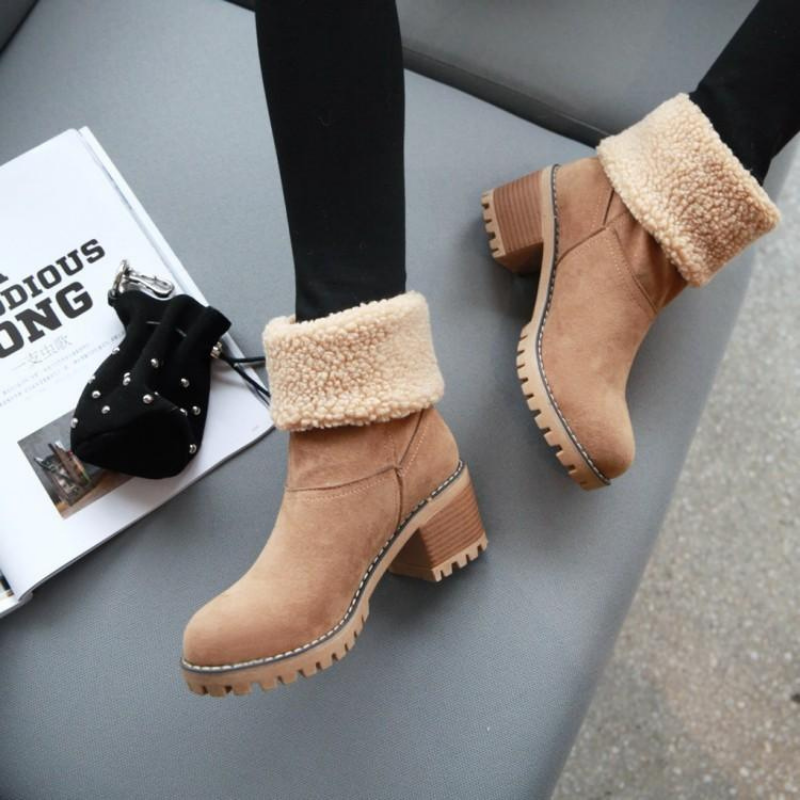Winter Luxus Damenstiefel – Wärme und Stil für kalte Tage