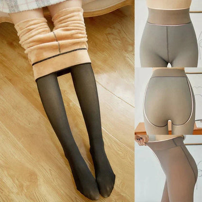 Wolf Extra Warme Leggings – Bequem und Stylisch für Kalte Tage