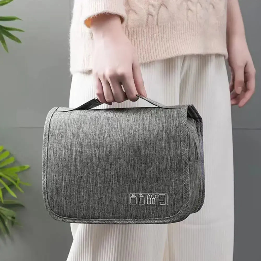 Aufhängbare Reise-Kosmetiktasche – Perfekte Organisation für unterwegs